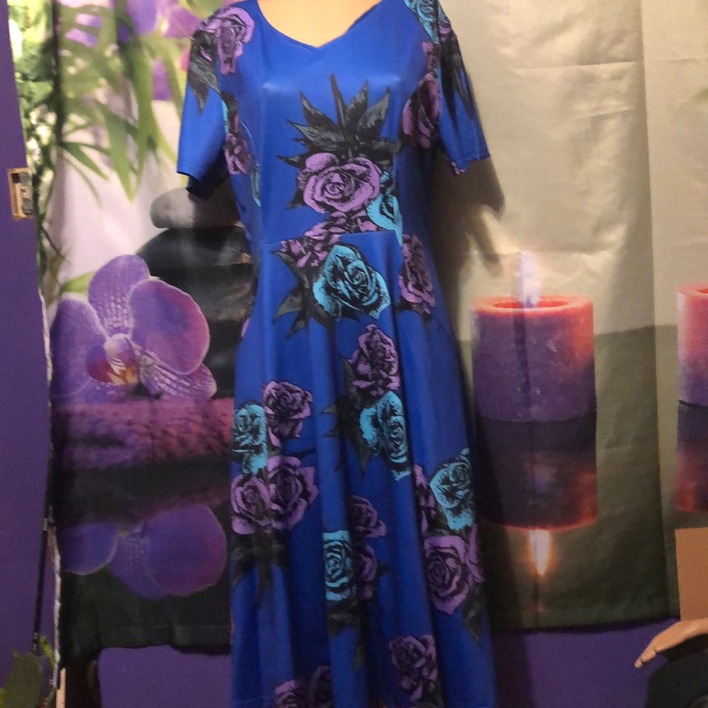 New Luxspire XL poly dress gorgeous colors